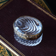 Load image into Gallery viewer, Antique Silver Gilt Mounted Crystal Box - French 19th Century - Artisan Antiques
