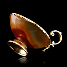 Load image into Gallery viewer, Antique French Silver Gilt Mounted Agate Cup/Pitcher - 19th Century
