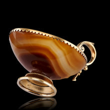 Load image into Gallery viewer, Antique French Silver Gilt Mounted Agate Cup/Pitcher - 19th Century

