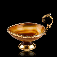 Load image into Gallery viewer, Antique French Silver Gilt Mounted Agate Cup/Pitcher - 19th Century
