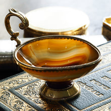 Load image into Gallery viewer, Antique French Silver Gilt Mounted Agate Cup/Pitcher - 19th Century
