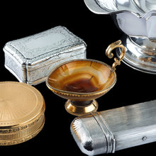 Load image into Gallery viewer, Antique French Silver Gilt Mounted Agate Cup/Pitcher - 19th Century

