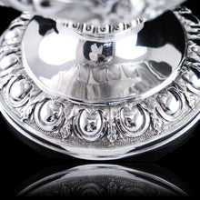 Load image into Gallery viewer, Antique Georgian Solid Silver Cup/Wine Cooler with Lid, Earl Interest - Barnards 1826
