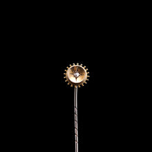 Load image into Gallery viewer, Antique Victorian 14ct Gold Diamond Stick Pin/Tie Pin - c.1890
