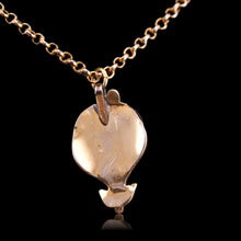 Load image into Gallery viewer, Antique Victorian 18ct Gold Garnet Cabochon Pendant Necklace - c.1840
