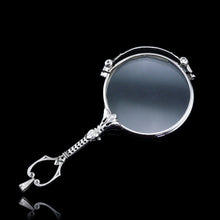 Load image into Gallery viewer, Antique Platinum Diamond Lorgnette Art Deco Opera Glasses - c.1920
