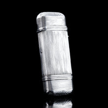 Load image into Gallery viewer, Antique Solid Silver Cigar/Cheroot Case with Reeded Design - Dutch 19th c.
