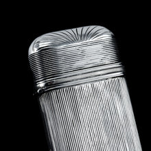 Load image into Gallery viewer, Antique Solid Silver Cigar/Cheroot Case with Reeded Design - Dutch 19th c.
