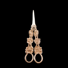Load image into Gallery viewer, Antique Georgian Solid Silver Gilt Grape Shears/Scissors with Magnificent Vines - London 1830
