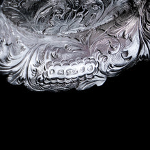 Load image into Gallery viewer, Antique Solid Sterling Silver &#39;Castle Top&#39; Dish/Pin Tray, Windsor Castle - Taylor &amp; Perry 1843
