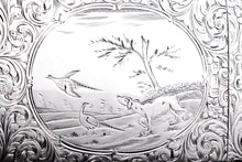Load image into Gallery viewer, Antique Victorian Solid Silver Cigar Cheroot Case - Nathaniel Mills 1853
