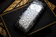 Load image into Gallery viewer, A Magnificent Victorian Solid Sterling Silver Cigar Cheroot Case - Nathaniel Mills 1841
