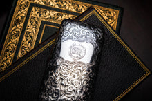 Load image into Gallery viewer, A Magnificent Victorian Solid Sterling Silver Cigar Cheroot Case - Nathaniel Mills 1841
