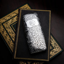 Load image into Gallery viewer, A Magnificent Victorian Solid Sterling Silver Cigar Cheroot Case - Nathaniel Mills 1841
