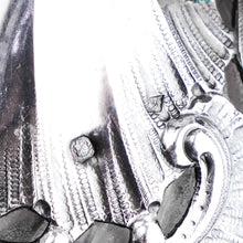 Load image into Gallery viewer, Antique French Solid Silver Ewer Glass Mounted, Rococo Shell Design - Lancon, Paris c.1880

