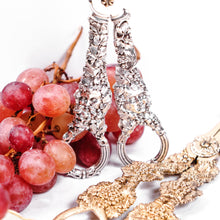 Load image into Gallery viewer, Magnificent Antique Georgian Solid Silver Grape Scissors/Shears with Figural Bacchanalia Masks - London c.1830
