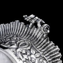 Load image into Gallery viewer, Antique Georgian Solid Silver Irish Bowl with Gorgeous Irish Chasing - Robert W Smith 1832
