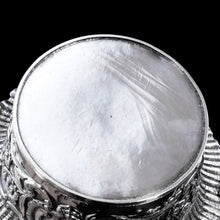 Load image into Gallery viewer, Antique Georgian Solid Silver Irish Bowl with Gorgeous Irish Chasing - Robert W Smith 1832
