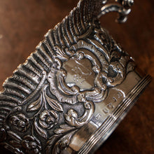 Load image into Gallery viewer, Antique Georgian Solid Silver Irish Bowl with Gorgeous Irish Chasing - Robert W Smith 1832

