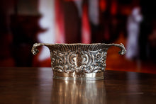 Load image into Gallery viewer, Antique Georgian Solid Silver Irish Bowl with Gorgeous Irish Chasing - Robert W Smith 1832
