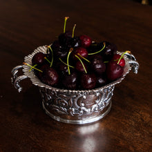 Load image into Gallery viewer, Antique Georgian Solid Silver Irish Bowl with Gorgeous Irish Chasing - Robert W Smith 1832
