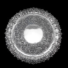 Load image into Gallery viewer, A Magnificent Large (47cm) Georgian Solid Silver Irish Salver / Tray with Beautiful High Lion Feet - Robert W Smith 1831
