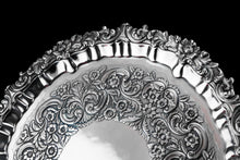 Load image into Gallery viewer, A Magnificent Large (47cm) Georgian Solid Silver Irish Salver / Tray with Beautiful High Lion Feet - Robert W Smith 1831
