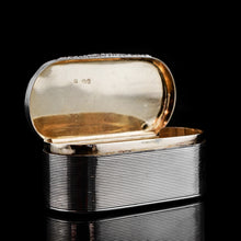 Load image into Gallery viewer, Rare Antique Georgian Silver Snuff Box Large Proportions - John Reily 1824
