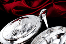 Load image into Gallery viewer, Antique Georgian Solid Silver Pair of Tureens in Neoclassical Style - Benjamin Laver 1782
