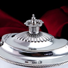 Load image into Gallery viewer, Antique Georgian Solid Silver Teapot with Coronet-like Finial - Daniel Pontifex London 1798
