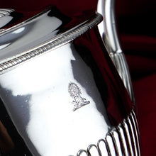 Load image into Gallery viewer, Antique Georgian Solid Silver Teapot with Coronet-like Finial - Daniel Pontifex London 1798
