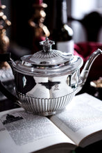 Load image into Gallery viewer, Antique Georgian Solid Silver Teapot with Coronet-like Finial - Daniel Pontifex London 1798
