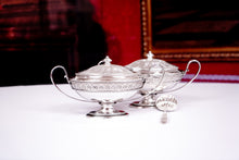 Load image into Gallery viewer, Antique Georgian Solid Silver Pair of Tureens in Neoclassical Style - Benjamin Laver 1782
