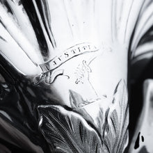 Load image into Gallery viewer, Antique Solid Silver Salt Cellars Naturalistic Flower Design - William Bateman 1832
