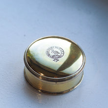 Load image into Gallery viewer, Antique Solid Silver Gilt Circular Tobacco Snuff Box - 18th Century
