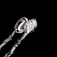 Load image into Gallery viewer, An Immaculate Georgian Solid Silver Sugar Tongs/Tea Tongs Naturalistic Style - 1836
