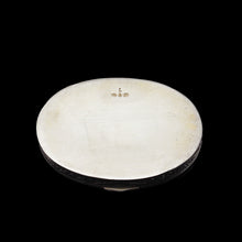Load image into Gallery viewer, Antique Sterling Silver Box with Orange Guilloche Enamel - David Andersen c.1900
