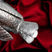 Load image into Gallery viewer, Antique Solid Silver Large Partridge/Grouse Bird Model Box - Edwardian 1910 Boaz Moses Landeck
