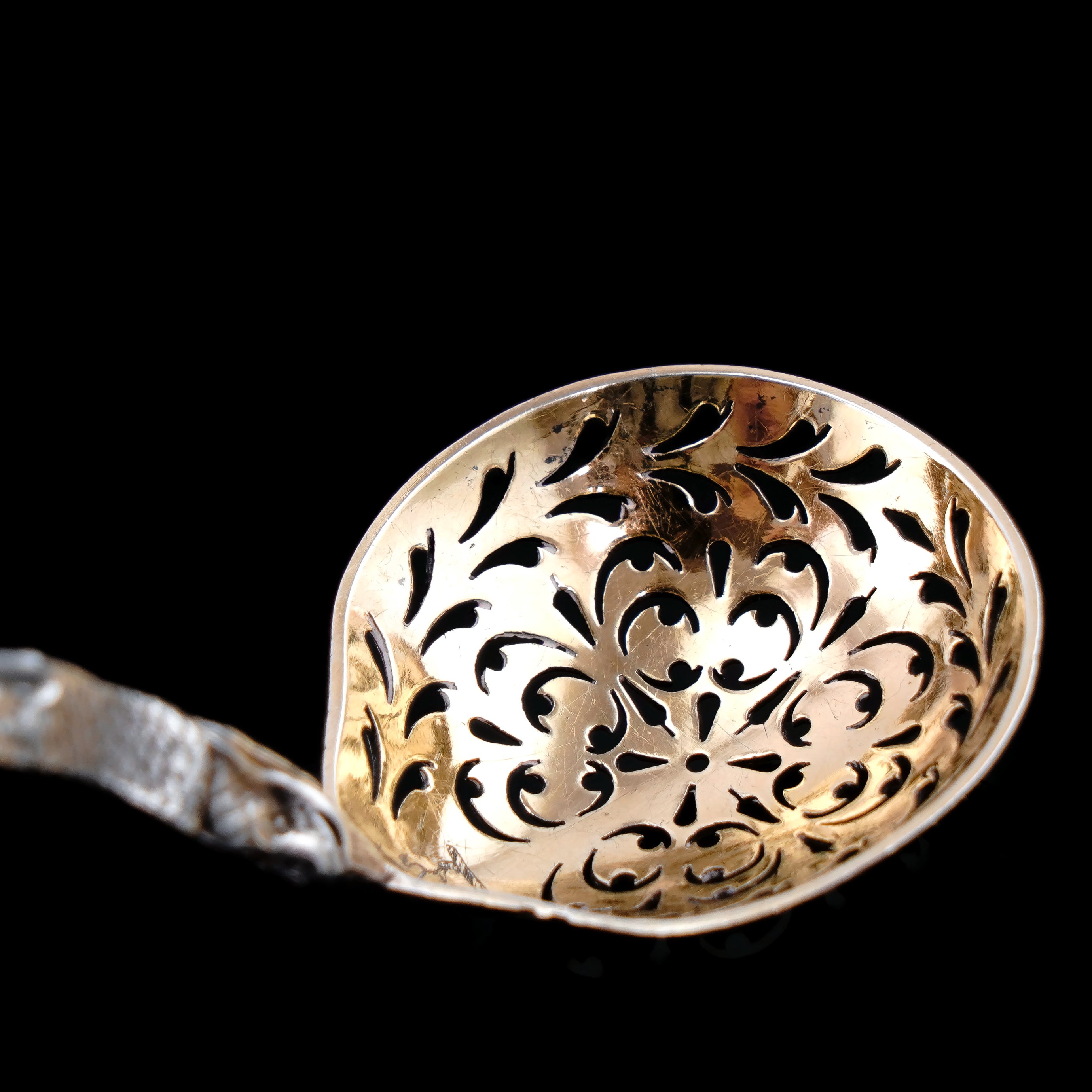 英国アンティーク　sugar sifter spoon 英国アンティーク sugar sifter spoon