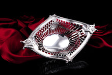 Load image into Gallery viewer, Antique Victorian Solid Silver Bowl/Basket in Neoclassical Style - William Hutton &amp; Sons 1899
