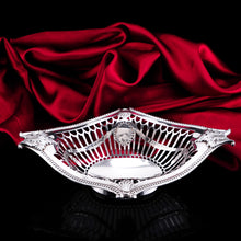 Load image into Gallery viewer, Antique Victorian Solid Silver Bowl/Basket in Neoclassical Style - William Hutton &amp; Sons 1899

