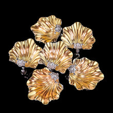 Load image into Gallery viewer, Antique Victorian Sterling Silver Scallop Shell Salts/Butter Dishes Set of 6 - Barnards 1855

