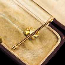 Load image into Gallery viewer, Antique Victorian Diamond and Ruby 15ct Gold Cockerel/Rooster/Chicken Brooch Pin - c.1890
