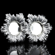 Load image into Gallery viewer, Antique Victorian Solid Silver Salts/Small Dishes with Fabulous Foliate Chasing - Barnards 1840.
