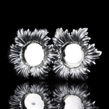 Load image into Gallery viewer, Antique Victorian Solid Silver Salts/Small Dishes with Fabulous Foliate Chasing - Barnards 1840.
