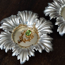 Load image into Gallery viewer, Antique Victorian Solid Silver Salts/Small Dishes with Fabulous Foliate Chasing - Barnards 1840.
