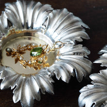 Load image into Gallery viewer, Antique Victorian Solid Silver Salts/Small Dishes with Fabulous Foliate Chasing - Barnards 1840.
