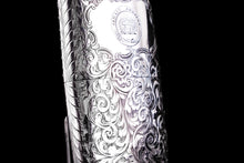 Load image into Gallery viewer, A Magnificent Victorian Solid Sterling Silver Cigar Cheroot Case - Nathaniel Mills 1841
