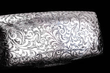 Load image into Gallery viewer, A Magnificent Victorian Solid Sterling Silver Cigar Cheroot Case - Nathaniel Mills 1841

