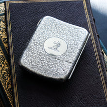 Load image into Gallery viewer, Antique Victorian Solid Silver Cigarette Case with Unusual Opening Mechanism - Birmingham 1886
